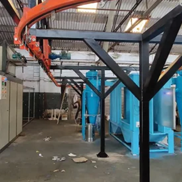 CONVEYORISED POWDER COATING PLANT